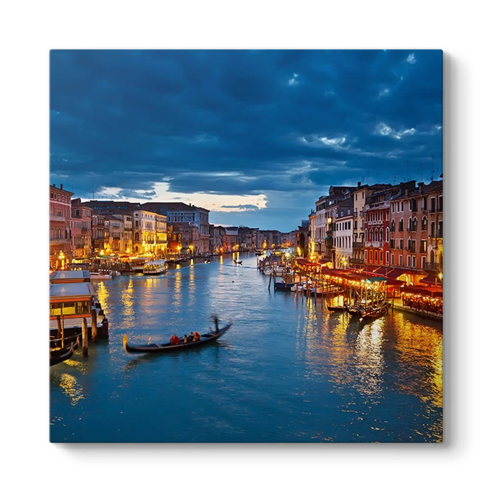 Venice Canal Tablosu - Model 3